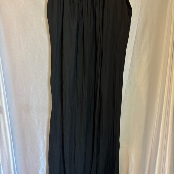 Zara Black Wide Leg Pants Or Skant Size Small NWT - Picture 5 of 9